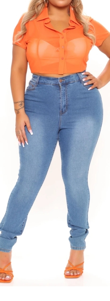 NWT Supernatural High Rise Jeans Medium Blue
